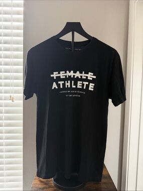 PLAYA SOCIETY Adult ‘Female Athlete’ T-Shirt